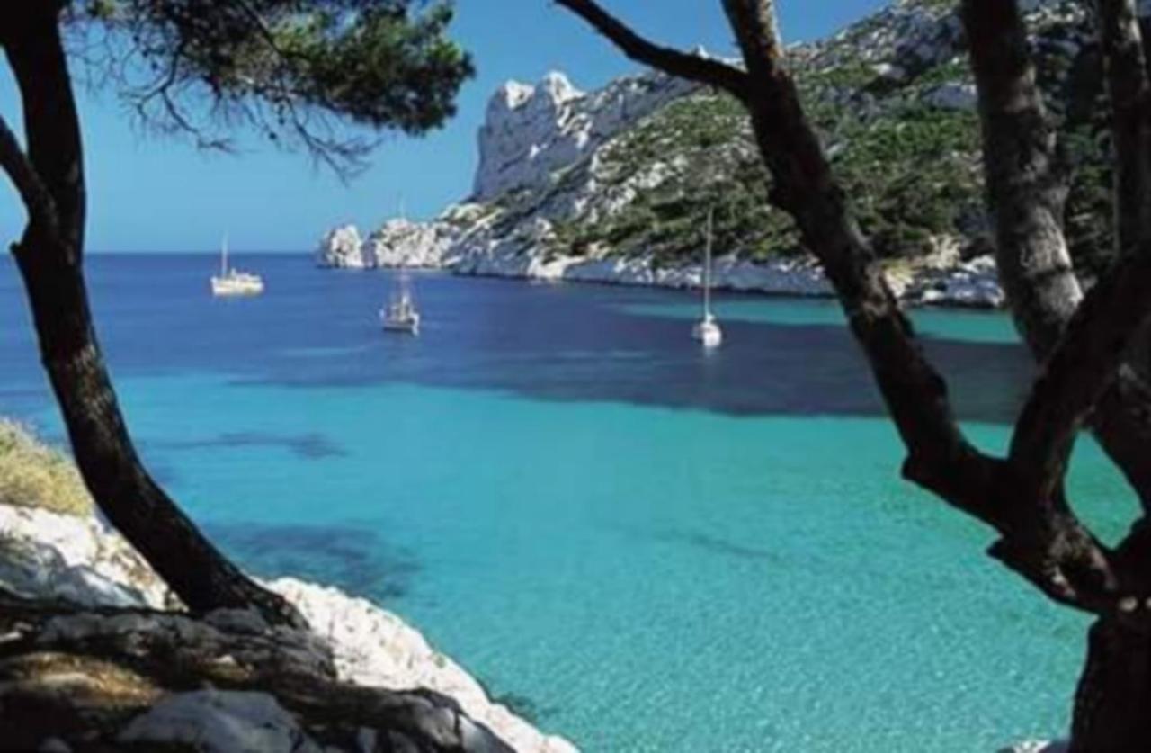 Horizon Bleu Vue Mer Cassis Extérieur photo