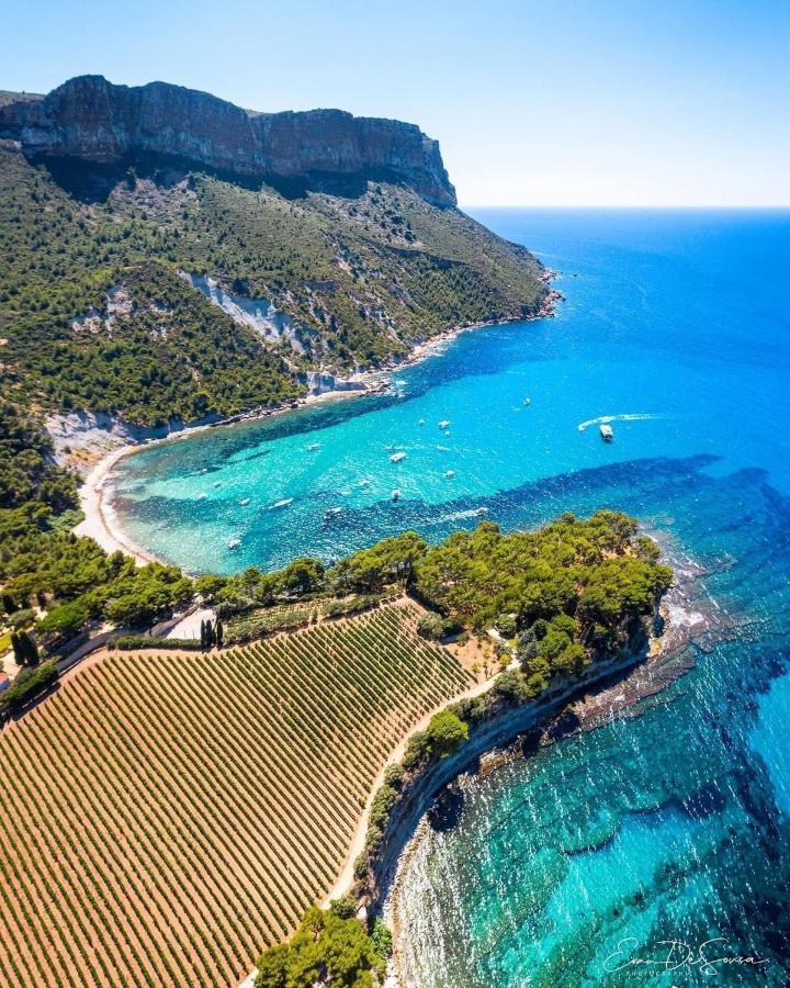 Horizon Bleu Vue Mer Cassis Extérieur photo