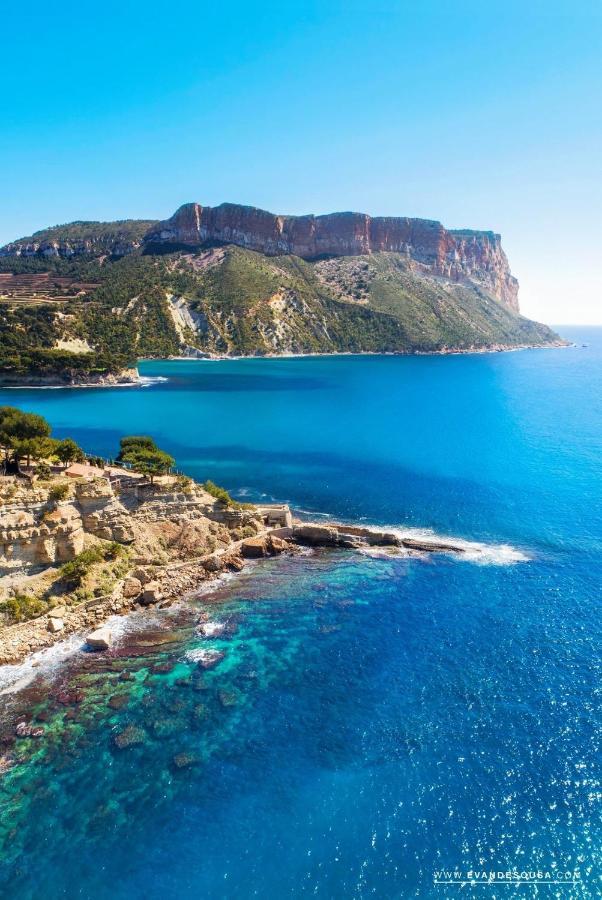 Horizon Bleu Vue Mer Cassis Extérieur photo